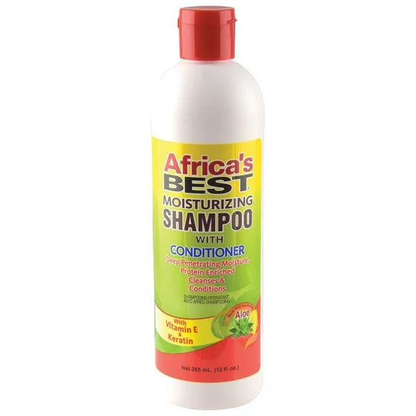 Africa's Best Moisturizing Shampoo with Conditioner - 12OZ(CH110812 )