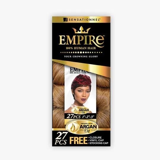 Sensationnel Empire 27PCS Human Hair Weaves