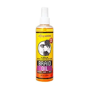 ALL DAY LOCKS & BRAID OIL 8 OZ ADA96546