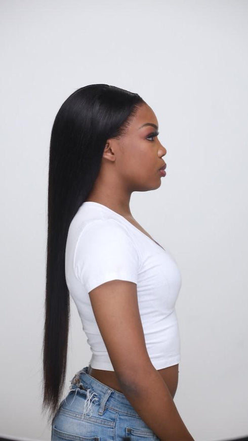 Hershe Pink 4x4 Straight Wig HERSHE