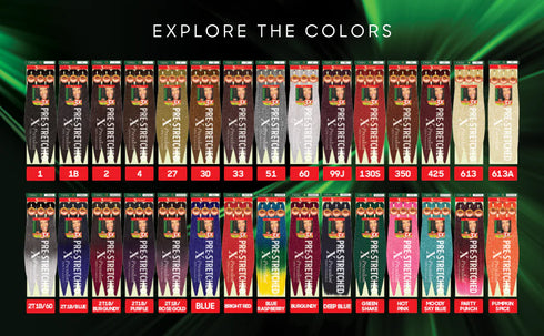 Outre X-Pression Premium 72" 3X Pre-Stretched Braid