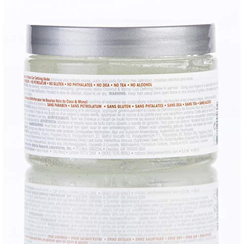 Design Essentials COCONUT & MONOI GELEE 12OZ(43030)