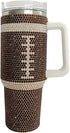 FOOTBALL TUMBLER ,40OZ - OrgOrd:42290(SF-0236WH-TX )