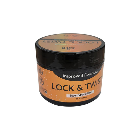 EDEN Lock and Twist Super Extreme Hold Pomade – 4 Fl Oz