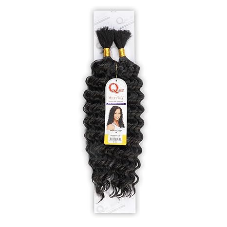 Milkyway Que Mastermix Human Hair Blend Braids - DEEP BULK 22"(SDKXX22)