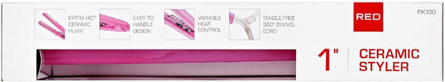 FIK100 RED 1" CERAMIC STYLER