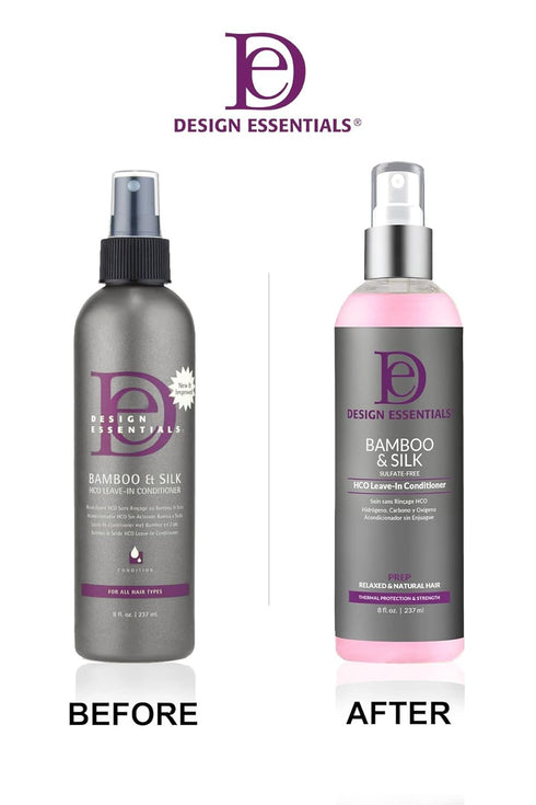 Design Essentials Bamboo & Silk HCO HCO LEAVE-IN CONDITIONER 8OZ(40161)