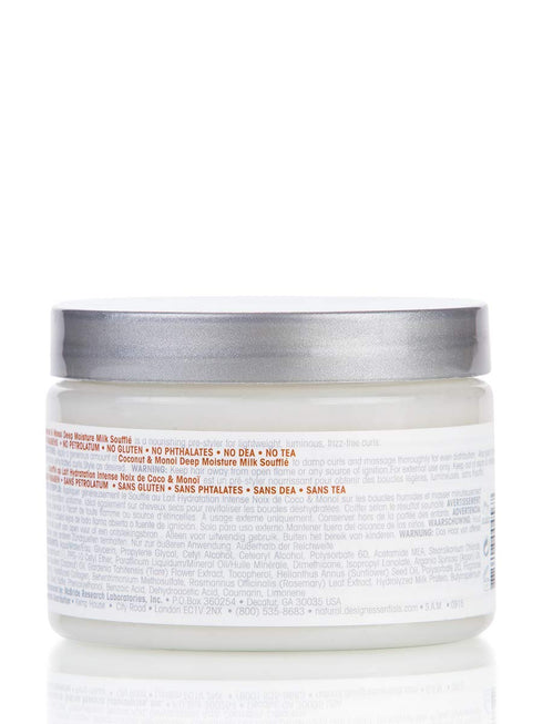 Design Essentials Coconut & Monoi DEEP MOIST MILK SOUFFLE 12OZ(43019)