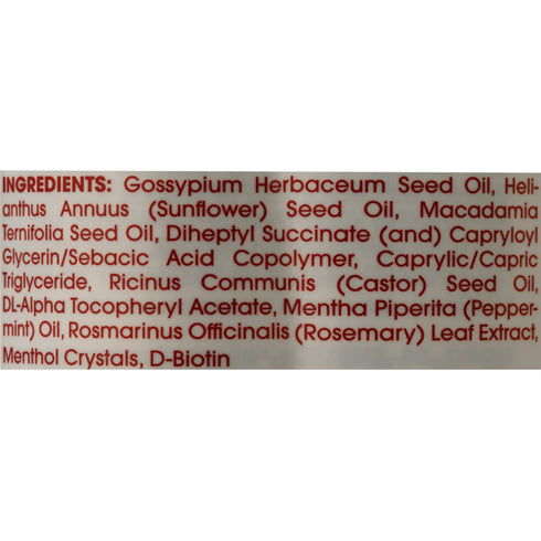 DESIGN EDGE & TEMPLE STRENGTHENING OIL 4 OZ (BIOTIN & BLACK CASTOR OIL)(DES00547)