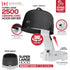 Hot & Hotter Salon Ceramic Ionic Hood Dryer BLK & WHITE #5916
