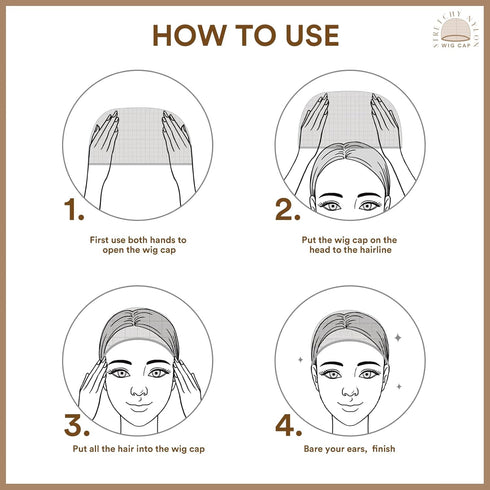 Wig caps 1pcs