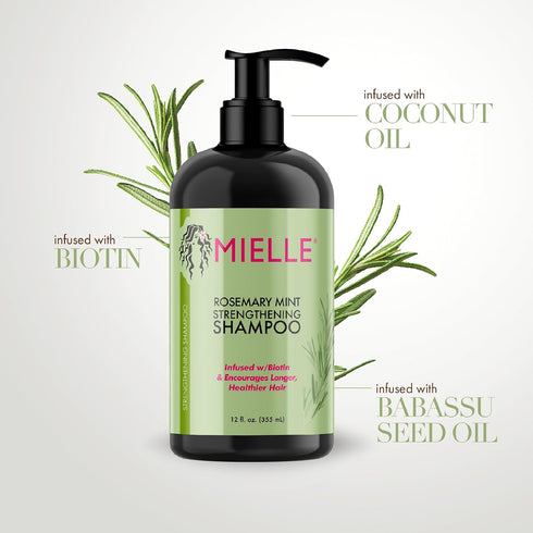 MIELLE ROSE MINT SHAMPOO 12OZ(MIE00677)