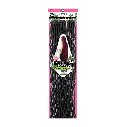 Mayde Beauty 3X Modern Soft Loc 38" Synthetic Hair Crochet Braid