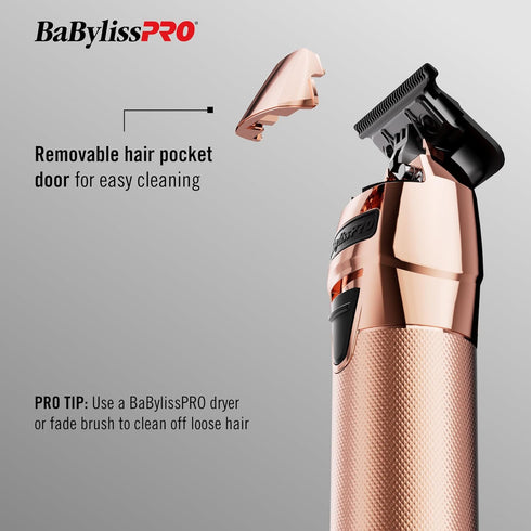CONAIR BABYLISSPRO TRIMMER-FXONE FX799RG ROE GOLD(BAB48659)