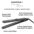 Gamma+ Keratin Glory Straightening Iron Black(GPKGB)