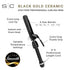 StyleCraft Black Gold Ceramic Professional Curling Iron (3/4 inch)(SCSC75B)