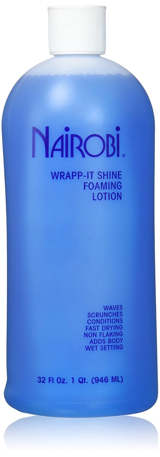 NAIROBI WRAPP-IT SHINE FOAMING LOTION 32OZ(NAI00024)