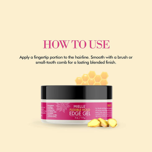 MIELLE BABASSU HONEY/GINGER EDGE GEL 4OZ(MIE00621)