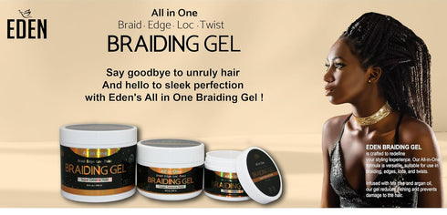 EDEN Braiding Gel – 4 Fl Oz