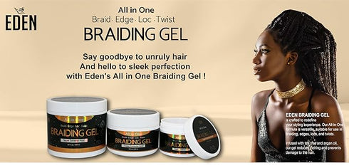 EDEN Braiding Gel – 8 Fl Oz