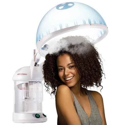 RED Pro Hair Therapy Steamer 2-in-1 Hair & Facial Steamer(STMR01)