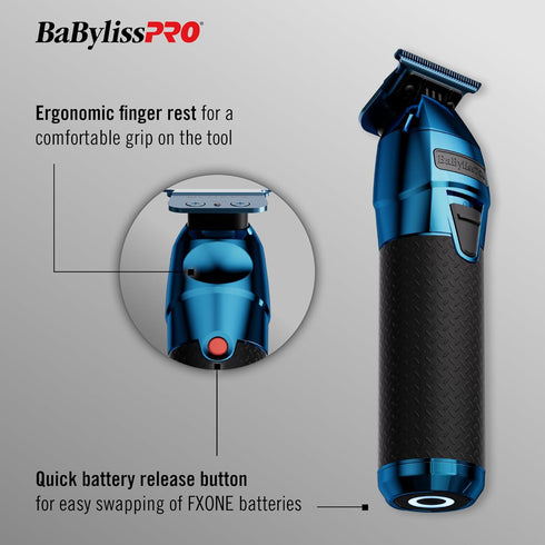 CONAIR BABYLISSPRO TRIMMER-FXONE FX799 BLUE(BAB48369)