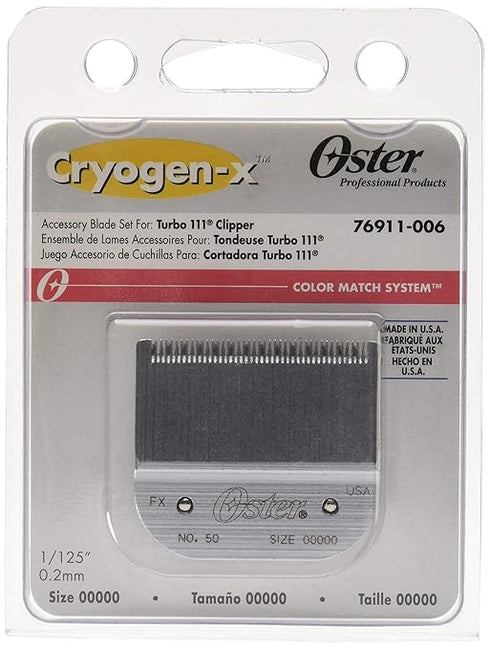 911006 OSTER BLADE-CRYOGEN-X TURBO 111 SIZE 00000 (40420* blade