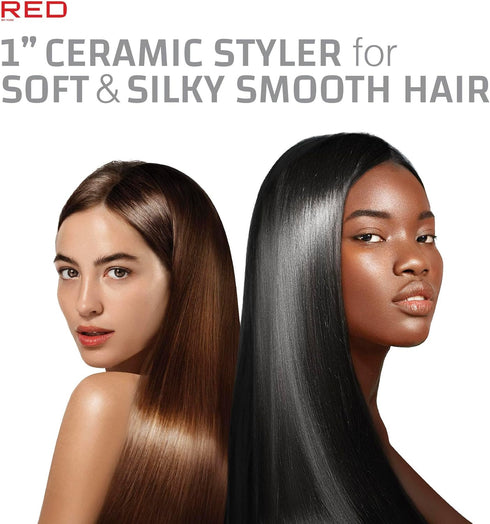 FIK100 RED 1" CERAMIC STYLER