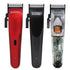 GPELMBMRC Gamma+ Mag Ergo Lids - Matte Black, Metalic Red, Clear