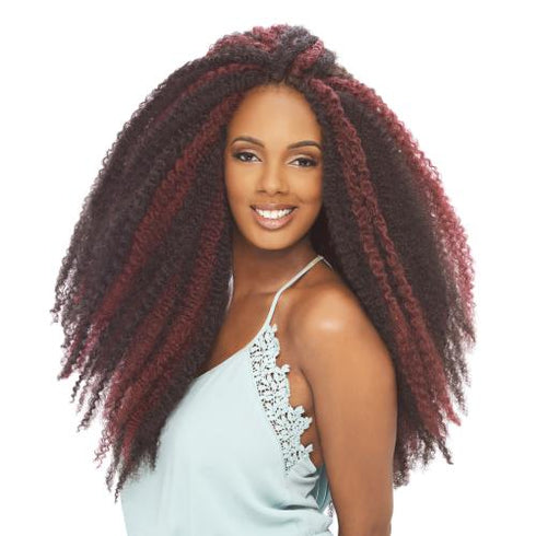 Janet Collection Braids Noir 10X Afro Twist Braid (Marley Style)