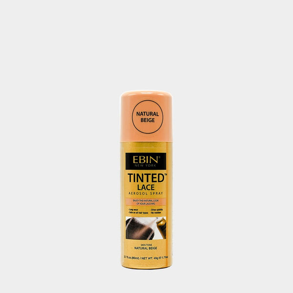 Ebin New York Tinted Lace Aerosol Spray #Natural Beige, 5.07oz