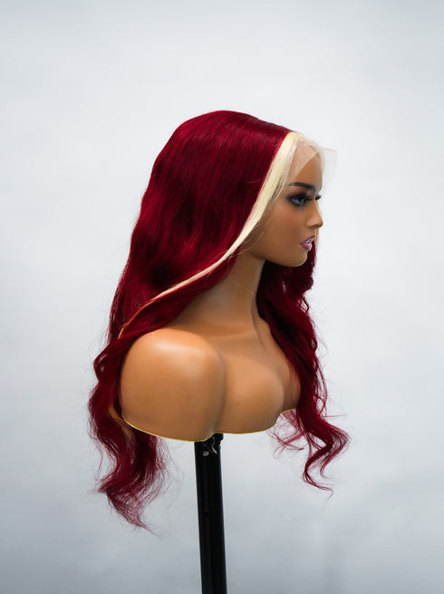 HERSHE COLORS 100% VIRGIN 13X4 RED/613 BD