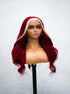 HERSHE COLORS 100% VIRGIN 13X4 RED/613