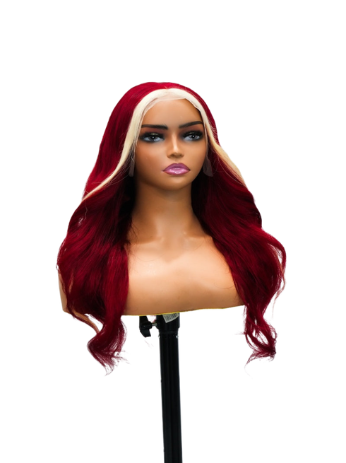 HERSHE COLORS 100% VIRGIN 13X4 RED/613