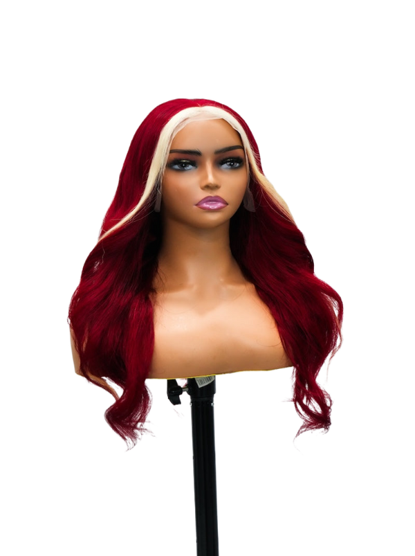 HERSHE COLORS 100% VIRGIN 13X4 RED/613