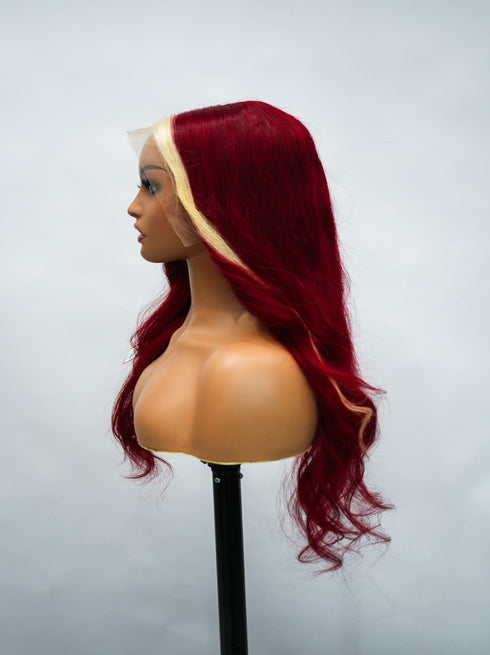 HERSHE COLORS 100% VIRGIN 13X4 RED/613 BD