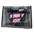 Sticky Icky Black Beach Tote Bag Black