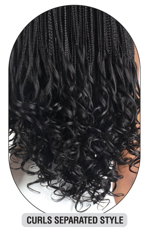 SHAKE N GO FB 4X FRENCH CURL BRAID 18"