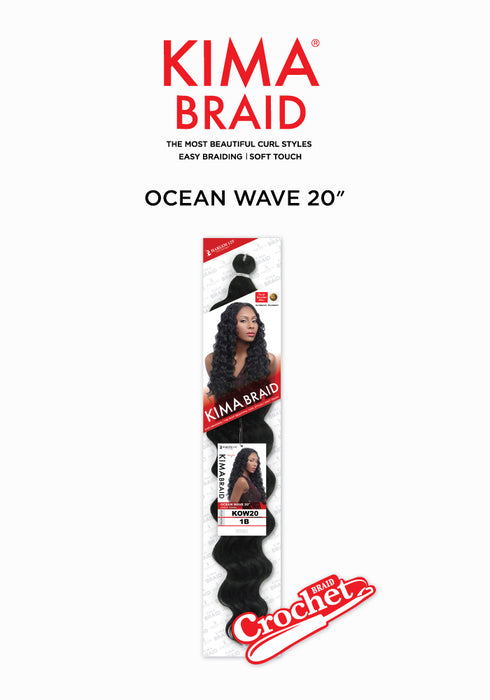 KIMA BRAID OCEAN WAVE 20"