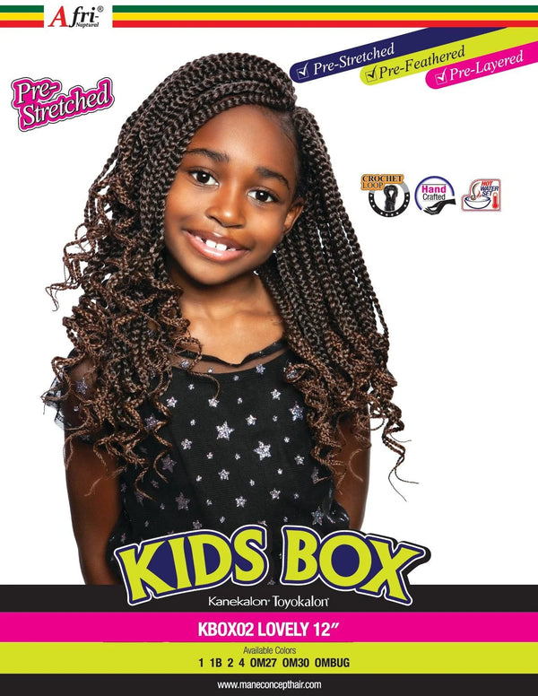 Mane Concept KBOX02 Lovely 12" Afri-Naptural Crochet Braid