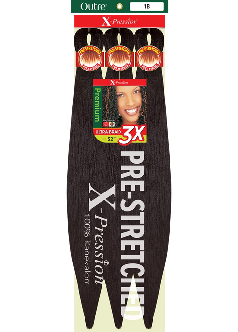 Outre X-Pression 3X 42" Pre-Stretched Synthetic Hair Braid