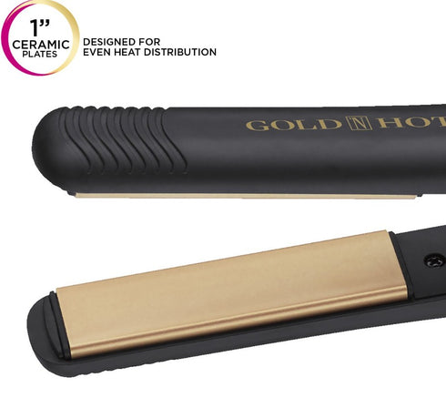 GOLD N HOT 1" STRAIGHT IRON