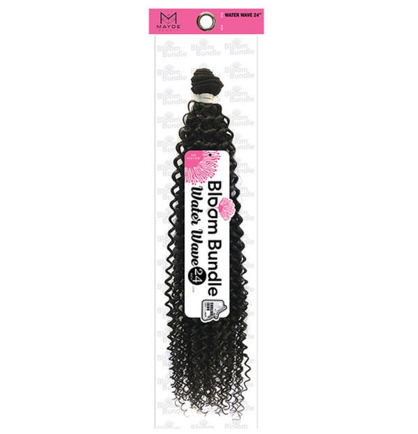 Mayde Beauty Bloom Bundle Water Synthetic Hair Wave 24"