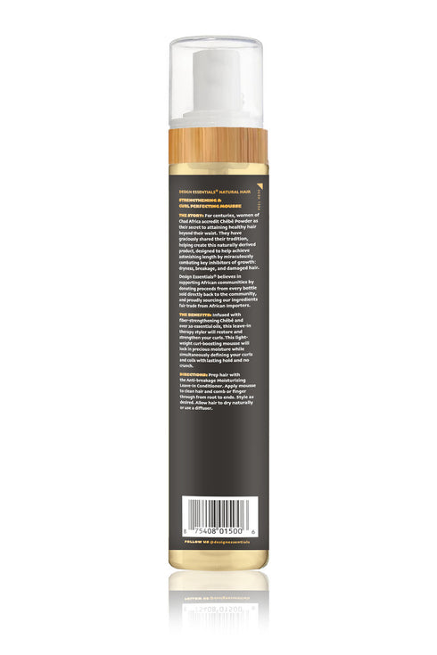 DESIGN ESSENTIALS CHEBE STRENGTH/CURL MOUSSE 10OZ(50004)