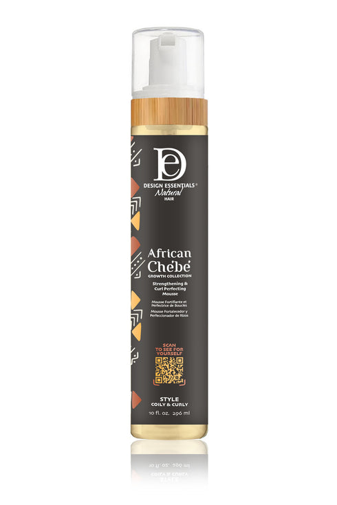 DESIGN ESSENTIALS CHEBE STRENGTH/CURL MOUSSE 10OZ(50004)