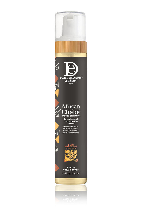 DESIGN ESSENTIALS CHEBE STRENGTH/CURL MOUSSE 10OZ(50004)