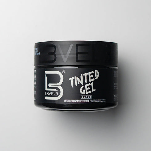 LEVEL 3 HAIR GEL TINTED BLACK(LVL25140)
