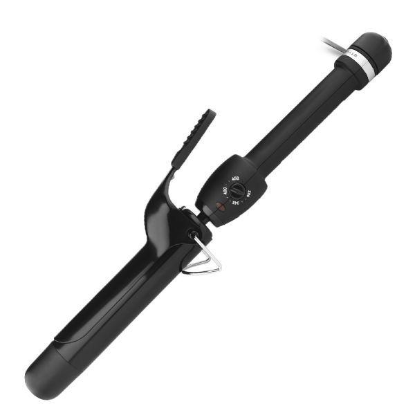 StyleCraft Black Gold Ceramic Professional Curling Iron (1 1/4 inch)(SCSC125B)