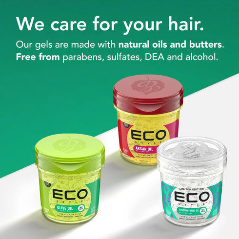 ECO STYLING GEL ROSEMARY MINT 16OZ(E00041)