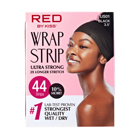 RED WRAP STRIPS BLACK 3.5